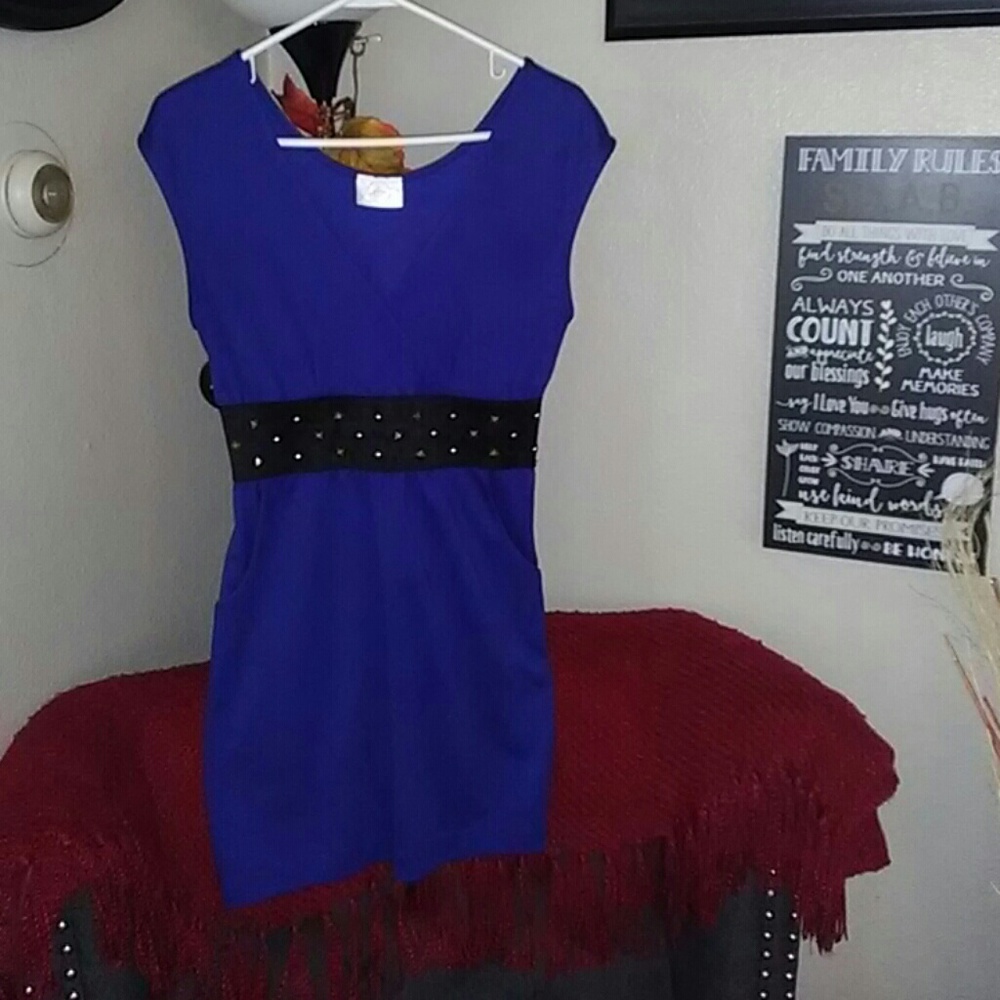 Blue cocktail Dress